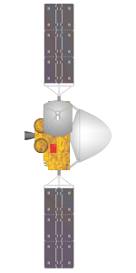 Tianwen-1 Mars spacecraft illustration