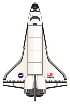 Space Shuttle illustration.