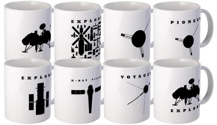 Space Probe Mugs.