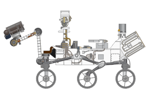 Mars 2020 spacecraft illustration