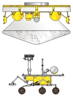 Mars exploration rover llustration