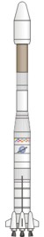 Ariane 40 rocket illustration