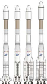 Ariane 4 rocket illustration