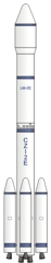 Chinese CZ-2E rocket illustration