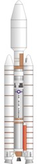 Titan 4A missile illustration