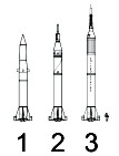 Drawing of Redstone Rockets