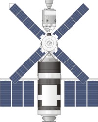 Planned configuration for Skylab