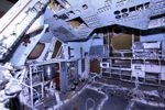 Apollo 6 interior, left.