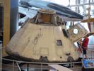 Apollo 7 Capsule side view.