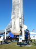 New Shepard rocket closeup.