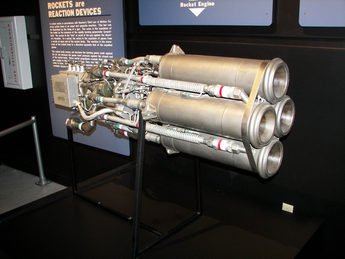 XLR-11 displayed at the National Museum of the United States Air Force.