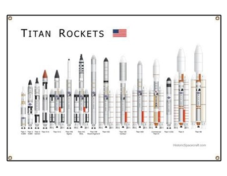 Titan rockets banner for sale.