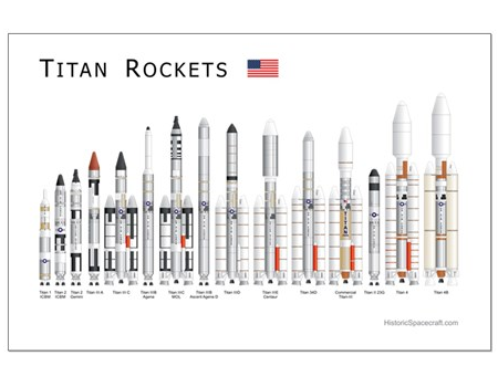 Titan rockets poster for sale.